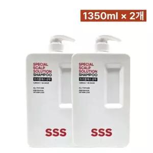 SSS 약산성 탈모샴푸 1350ml 2개