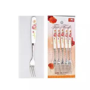 챠밍 티포크 5P 황실장미