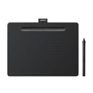 와콤 직영점 스토어 한정 모델 Wacom Intuos Medium 베이직 CTL-6100/K2 와콤 펜 타블렛 판 탭 그림 소프트웨어 포함 블랙 Android에도 대응