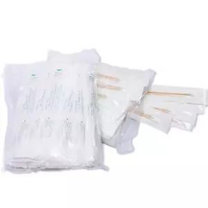 위생적인 긴면봉 15cm-6인치 의료 상비용품 병원용 100포 개별포장 61WBF030A