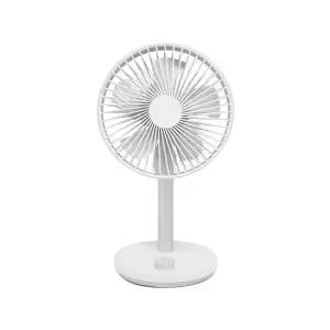 루메나 FAN STAND 4 미니 탁상용 무선 선풍기 노블화이트