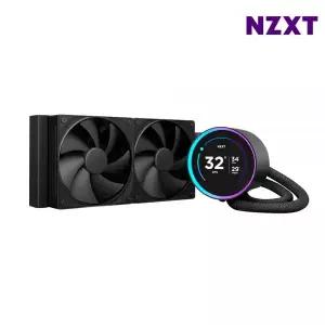 NZXT CPU 수냉쿨러 쿨링 고성능 KRAKEN ELITE V2 240 블랙 MNS