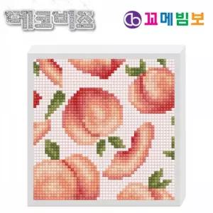 꼬메빔보 데코비즈 150 보석십자수 (D02 복숭아)