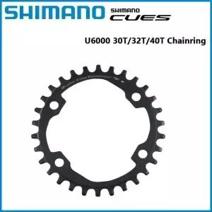 시마노 큐즈 U6000 30T 32T 40T 체인링 M5100 크라운 싱글 11단 오리지널 크랭크셋에서 제거된 제품 MTB