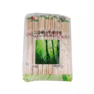 일회용위생용품 대나무 젓가락 일회용 위생 용품 100PCS