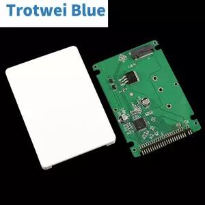 M2 IDE 어댑터 M.2 NGFF SATA SSD에서 2.5 IDE SATA SSD 변환기 어댑터 카드 변환기 B  M 키 44 핀
