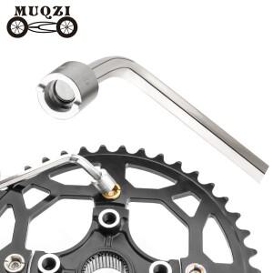 MUQZI 체인링 볼트 너트 렌치 나사 제거 설치 도구 MTB 도로 접이식 자전거