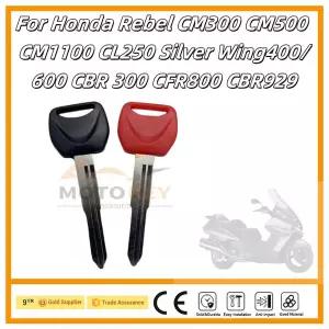 바이크 오토바이 키 블랭크 미가공 블레이드 혼다 호환 레블 CM300 CM500 CM1100 CL250 실버 윙400/600 CBR