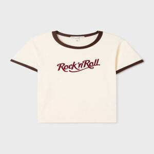 [AK수원점] [후아유] 여성 Rock Lettering Ringer T-shirt(F) WHRAG3721F