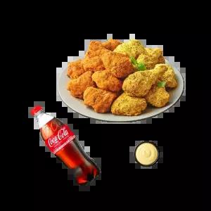 [bhc] 커링클/뿌링클 반반치킨+콜라1.25L