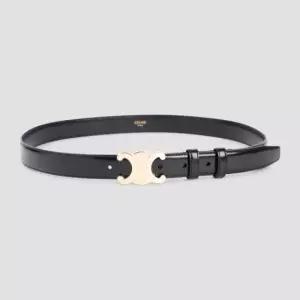26FW 셀린느 트리옹프 버클 미디움 벨트 45AK93A01 38NO BLACK DOM