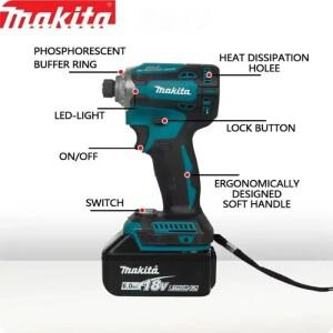 마키타 브러시리스 전동공구 DTD171 무선 임팩트 드라이버 모터 베어툴 파워 tmakita 18v toolools