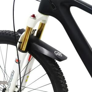 2개/세트 자전거 펜더 사이클링 액세서리 로드 바이크 카본 파이버 산악 MTB 머드 가드