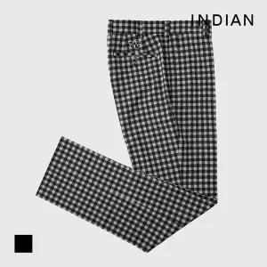 [인디안] [INDIAN] 폴리스판 체크바지_MIGDLYM2421