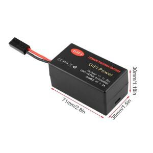 11.1V 1500mAh 재활용 가능한 고출력 리포 배터리, Parrot AR.Drone 2.0 쿼드콥터용으로 설계, 드론 긴 비