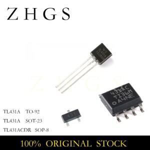 20-100PCS TL431 SOT TO-92 SOP-8 SMD new voltage regulator IC STOCK WHOLESALE