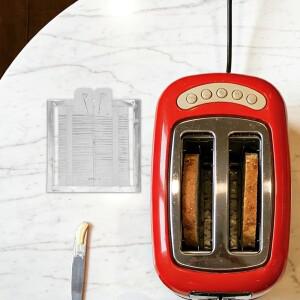 빵제조기 상업용 가열판 마이카 시트 교체용 열전도 보드, 아침 식사 토스터 요소