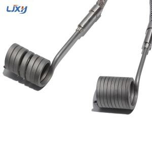 LJXH 전기 핫 러너 나선형 코일 노즐 밴드 히터, K 열전대 포함, 단면 3x3mm, 내경 16mm