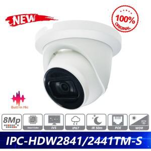 다화 오리지널 IPC-HDW2841/2441 TM-S 8MP/4MP IR 고정 초점 아이볼 위즈센스 네트워크 카메라 내장 마이크