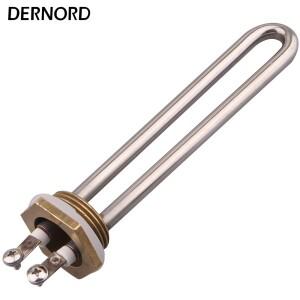 DERNORD 온수기 220v 750w 1000w DN25 SUS304 전기 가열 요소 침수 튜브