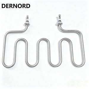 DERNORD SUS304 상업용 주방 장비용 전기 발열체 M12 관형 온수기 4U 타입 220V 1.5KW/2KW