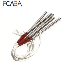 직경 12mm 190 ~ 110/220 V 싱글 엔드 히팅 튜브 304su 원통형 카트리지 히터 380 W/710W/730W/750W/790W/
