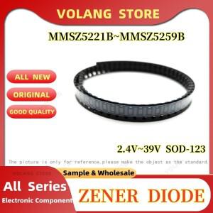 제너 다이오드 SOD-123 MMSZ5240BT1G10V F5 5241B H1 11V H2 H3 H4 H5 J1 16V, 50 개