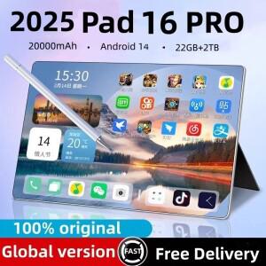 태블릿 패드 16 프로 11인치  22GB2TB 20000mAh 배터리   4G 5G 듀얼 SIM WIFI 용 PC