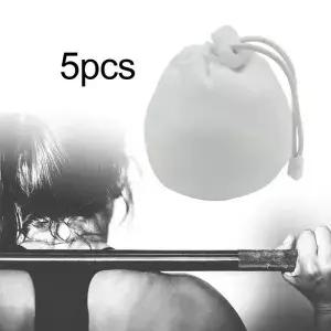 초크 볼 백 미끄럼 방지 스트링 데드리프팅 피트니스 체조 볼더링 트레이닝 웨이트리프팅 암벽 등반용