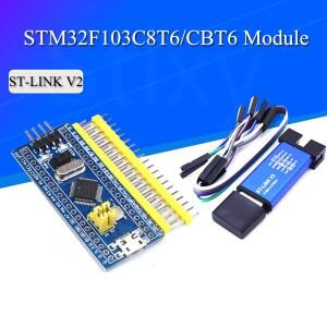 STM32F103C8T6 ARM STM32 최소 시스템 개발 보드 모듈 Arduino DIY 키트용 ST-Link V2 미니 STM8 시뮬레이