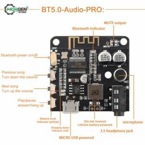 Bluetooth 호환 5.0 디코더 보드 오디오 수신기 PRO MP3 무손실 플레이어 무선 스테레오 음악 증폭기 모듈