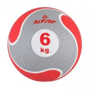 [골드스마일]스타 메디신볼 6kg 월볼 홈트 헬스 운동공 웨이트볼 케틀벨