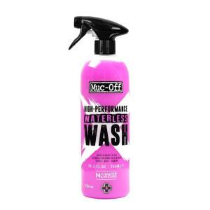 MUC OFF 고성능 워터리스 카본 클리너 750ML 물티슈 안전 클렌징 마감으로 스프레이 완료 바이크 광택 1팩 없음 필요 워시 프리 스트릭 파이버
