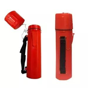 빨간색 용접봉 보관 튜브 컨테이너 MMA 전극 홀더 4.5kg 용량 막대 가드 보호