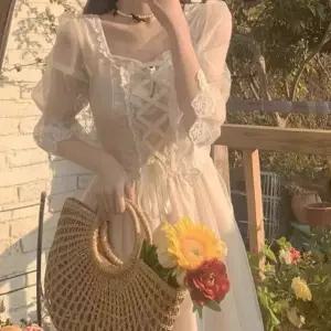 중세 코르셋 드레스 중세드레스 화이트 경성 유럽 중세유럽