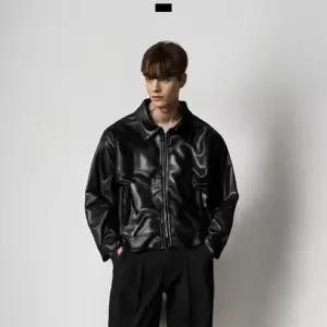 남자 비건 레더 라이더자켓 빠른출고