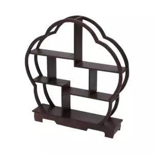 매화 찻잔 장식장 30x30cm) 장식장 매화소품 찻잔선반 원목선반
