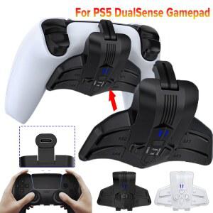 듀얼센스엣지 백플레이트 재매핑 키트, 듀얼센스 게임패드 PC 패들 매크로 RGB 백 버튼, 기능,