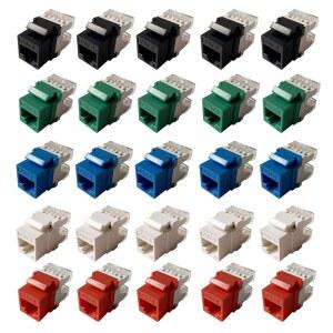 패치판넬 CAT6 RJ45 키스톤 이더넷 커넥터 패널 패치 모듈