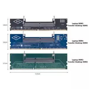 DDR3 메모리 RAM 커넥터 어댑터 노트북데스크탑 카드 SOMPC M
