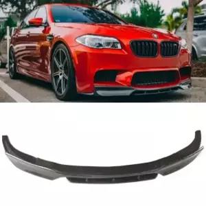 F10 M5 12-16 GT4GTS 스타일 리얼 카본 프론트 범퍼 립 커버 바디 키트 호환