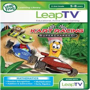 LeapFrog LeapTV 카트 레이싱 슈퍼차저! 교육용 액티브 비디오 게임