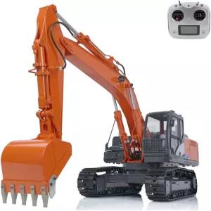 투칸 RC 취미 금속 1/12 유압 굴착기 H2 ZX210 원격 조종 무선 건설 차량 중장비 모델 14 연령용