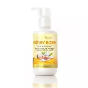 Wild Ferns Honey Babe 와일드 펀 허니 베이비 아기 샴푸 앤 워시 140ml 3개