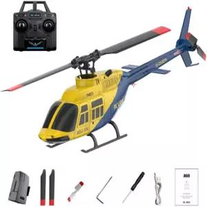 RC ERA A60 미니 벨206 헬리콥터 RTF 1 42 스케일 6CH 6G 6축 자이로 항공기 고도 유지 및 원키 이륙