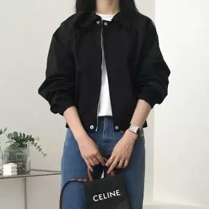 여성 블루종 바람막이 점퍼 간절기 캐주얼 집업 자켓
