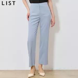 [리스트(LIST)] 차르르 고급핏 스트레이트 셋업 팬츠 (택가격: 178000원)