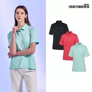 이젠벅 여성 클래식 카라 반팔티 3컬러 택1 431888