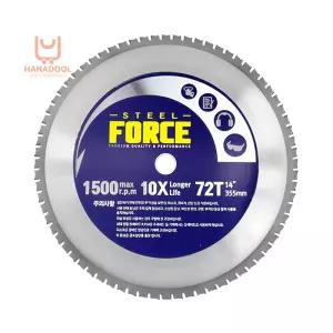 리에스 스틸포스 THSC355SB 철재용 원형톱날 72날 355MM 둥근톱날