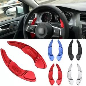 패들쉬프트연장킷 핸들튜닝용품 폭스 바겐 골프 7 MK7 R GTI Scirocco - 메탈 자동차 스티어링 휠 패들 확